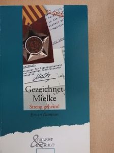 Erwin Damson - Gezeichnet Mielke Streng geheim! [antikvár]
