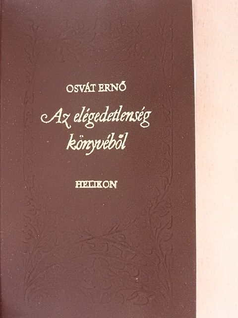 Osvát Ernő - Az elégedetlenség könyvéből [antikvár]