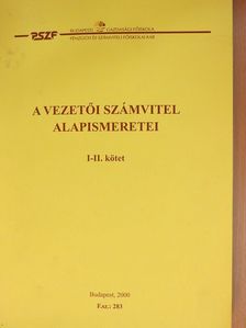 A vezetői számvitel alapismeretei I-II. [antikvár]