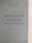 Ben Jonson - La Littérature Anglaise par les Textes [antikvár]