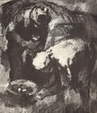 BORSOS MIKLÓS - Iván Szilárd festőművész kiállításának megnyitása (meghívó) [antikvár]