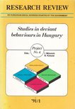 Münnich Iván (szerk.), Kolozsi Béla - Research Review '91/1 [antikvár]