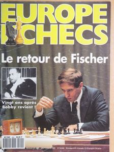 Europe Échecs Septembre 1992 [antikvár]