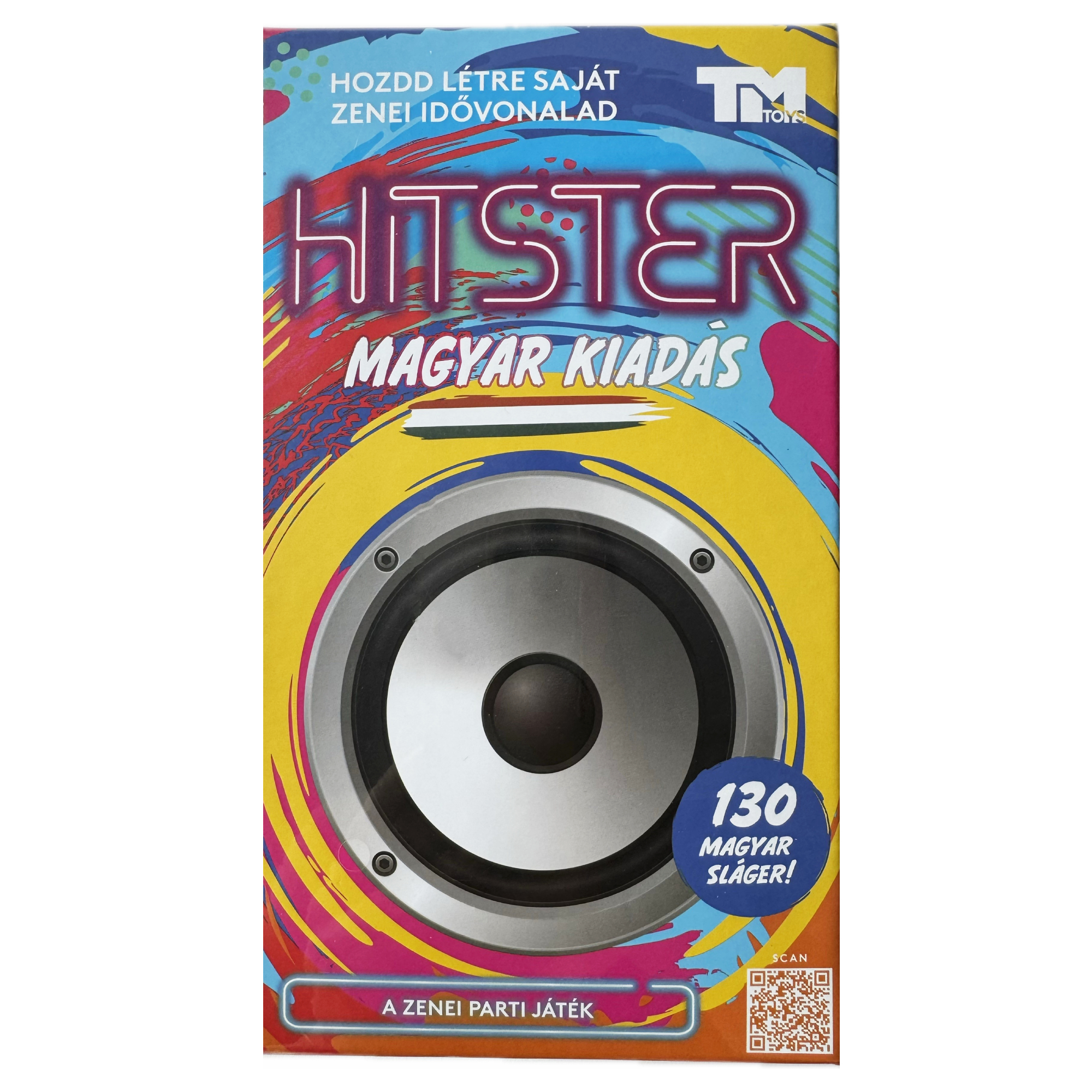 Hitster társas (magyar slágerekkel)