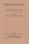 Kodály Zoltán, Bartók Béla - Népdalok [antikvár]