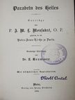 Dr. Theodor Dreher - Parabeln des Heiles/Katholische Elementarkatechesen (gótbetűs) [antikvár]