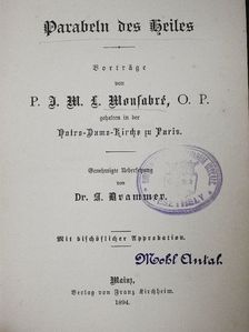 Dr. Theodor Dreher - Parabeln des Heiles/Katholische Elementarkatechesen (gótbetűs) [antikvár]