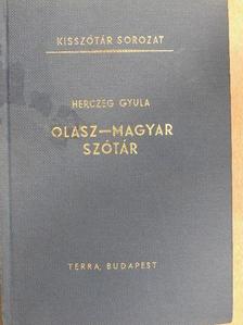 Herczeg Gyula - Olasz-magyar szótár [antikvár]