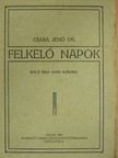 Dr. Csaba Jenő - Felkelő napok [antikvár]