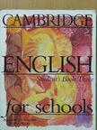 Andrew Littlejohn - Cambridge English for Schools - Student's Book Three [antikvár]