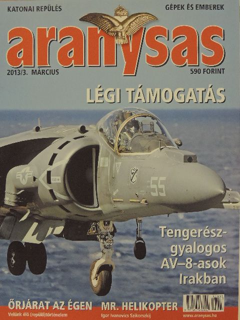 Kővári László - Aranysas 2013. március [antikvár]