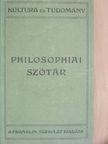 Enyvvári Jenő - Philosophiai szótár [antikvár]