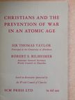 Robert S. Bilheimer - Christians & the Prevention of War in an Atomic Age [antikvár]