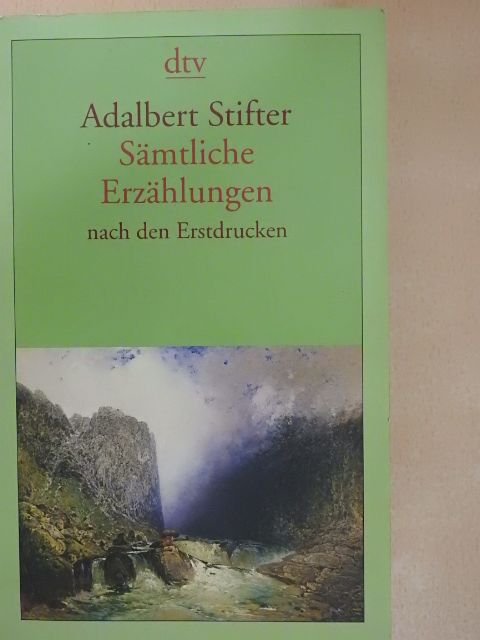 Adalbert Stifter - Sämtliche Erzählungen [antikvár]