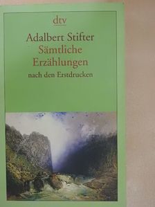 Adalbert Stifter - Sämtliche Erzählungen [antikvár]