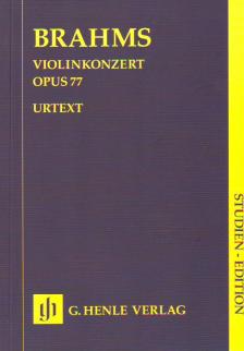 BRAHMS... - VIOLINKONZERT OP.77 STUDIENPARTITUR URTEXT (ROESNER / STRUCK)