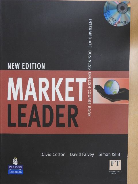 David Cotton - Market Leader - Intermediate - Course Book - 3 db CD-vel [antikvár]