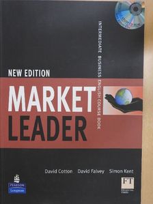 David Cotton - Market Leader - Intermediate - Course Book - 3 db CD-vel [antikvár]