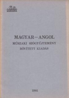 Dax Károlyné, Kimpel Antalné, Nagyné Paskó Matild - Magyar-angol műszaki szógyűjtemény [antikvár]