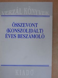 Összevont (konszolidált) éves beszámoló [antikvár]