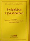 Dr. Gál Judit - E-cégeljárás a gyakorlatban [antikvár]