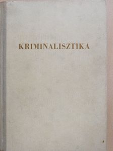 Dr. Beck György - Kriminalisztika [antikvár]