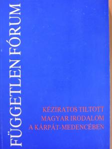 Balajthy Anna - Független fórum [antikvár]