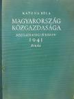 Magyarország közgazdasága 1941 [antikvár]