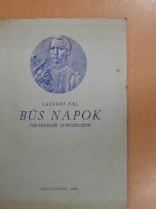 Dr. Cselényi István Gábor - Bús napok [antikvár]