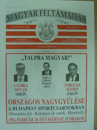 Magyar Feltámadás 1994. február 15. [antikvár]