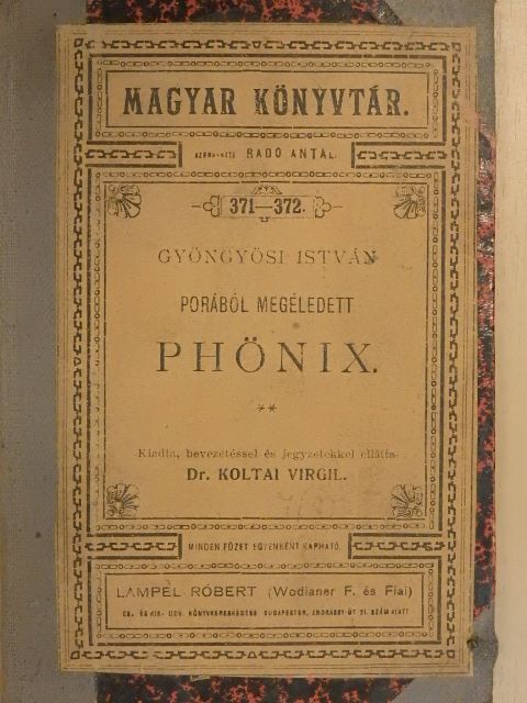 Gyöngyösi István - Porából megéledett Phönix [antikvár]