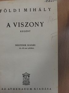 Földi Mihály - A viszony [antikvár]