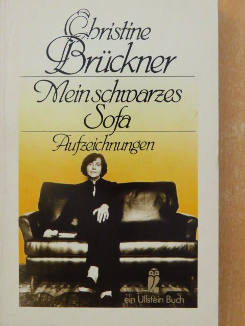Christine Brückner - Mein schwarzes Sofa [antikvár]