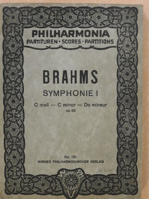 Brahms - Symphonie I. [antikvár]