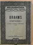 Brahms - Symphonie I. [antikvár]
