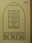 Borda Antikvárium 12. katalógus [antikvár]