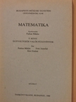 Farkas Miklós - Matematika II. [antikvár]