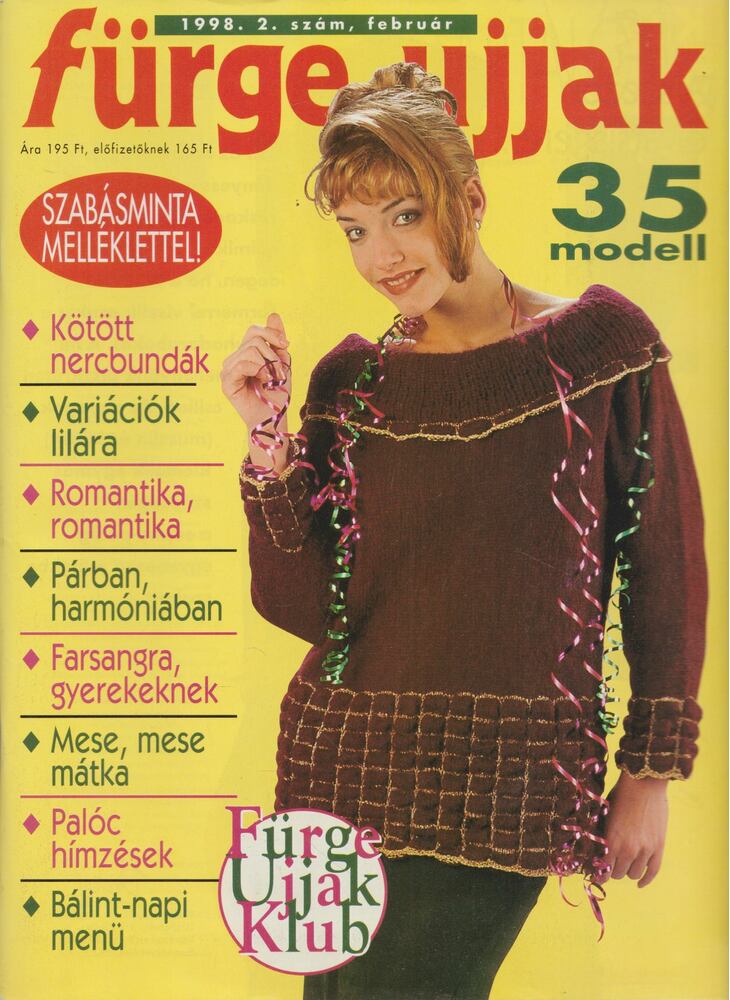 Németh Magda - Fürge ujjak 1998. 2. szám, február [antikvár]