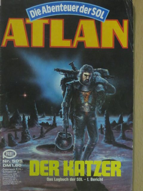 Detlev G. Winter - Die Abenteuer der SOL Atlan Nr. 505 [antikvár]