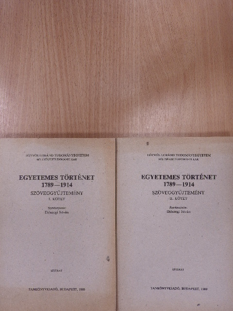 Apollinaire - Egyetemes történet 1789-1914 I-II.  [antikvár]