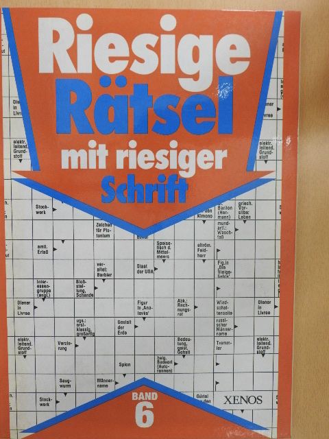 Riesige Rätsel mit riesiger Schrift 6. [antikvár]