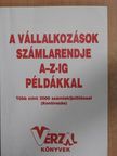 Dr. Sabján Julianna - A vállalkozások számlarendje A-Z-ig példákkal [antikvár]