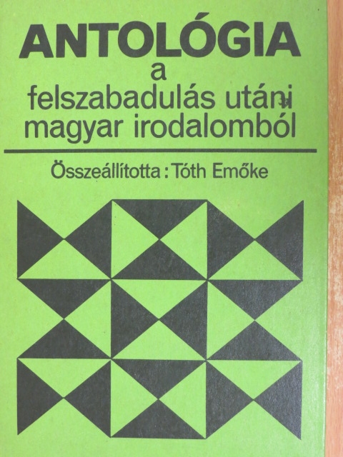 Ágh István - Antológia a felszabadulás utáni magyar irodalomból [antikvár]