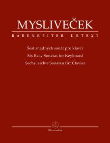MYSLIVECEK - SIX EASY SONATAS FOR KEYBOARD