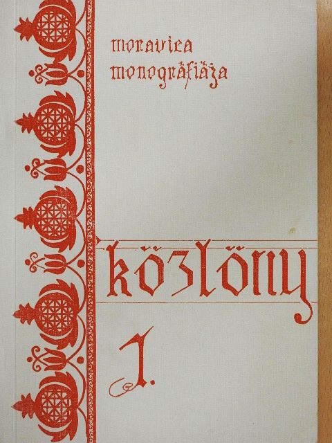 Brindza Károly - Közlöny 1. [antikvár]