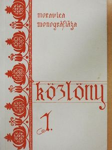 Brindza Károly - Közlöny 1. [antikvár]