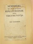 Nürnberg régi és új művészeti kiállításának képes tárgymutatója [antikvár]