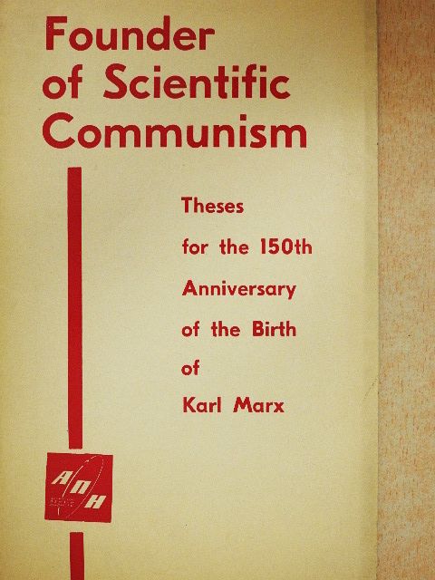 Founder of Scientific Communism [antikvár]