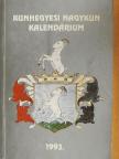 Kunhegyesi Nagykun Kalendárium 1993. [antikvár]