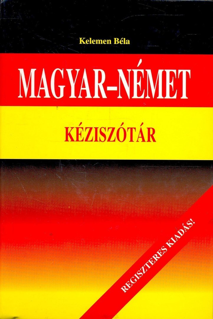 KELEMEN BÉLA - Magyar-német ​kéziszótár [antikvár]